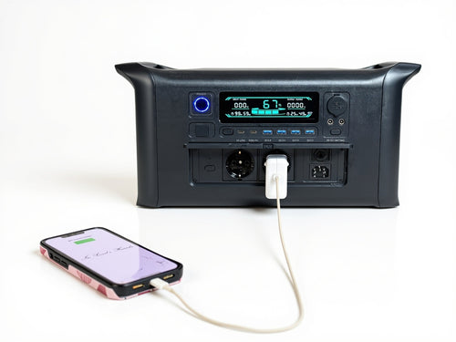 1 kWh draagbare (camping) accu