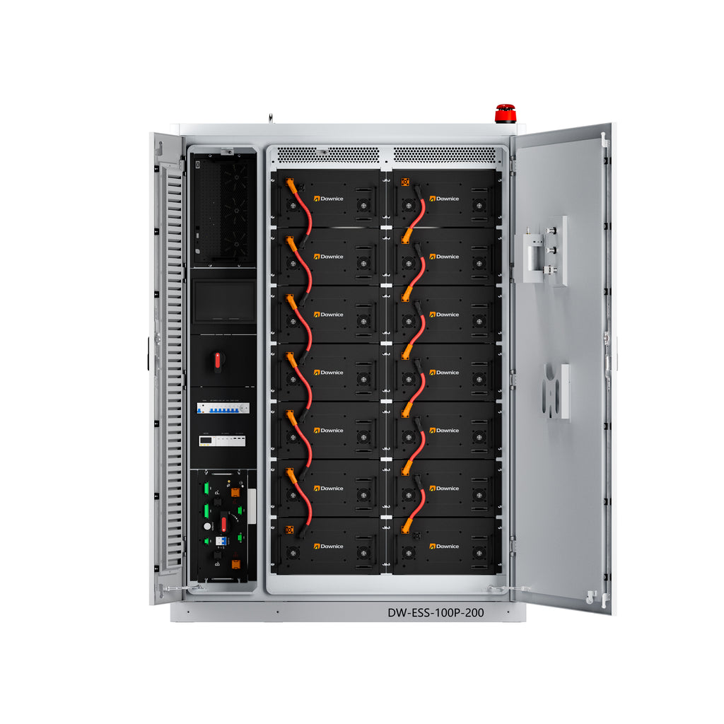 200 kWh outdoor battery + 100 kW inverter - ALL-IN-ONE